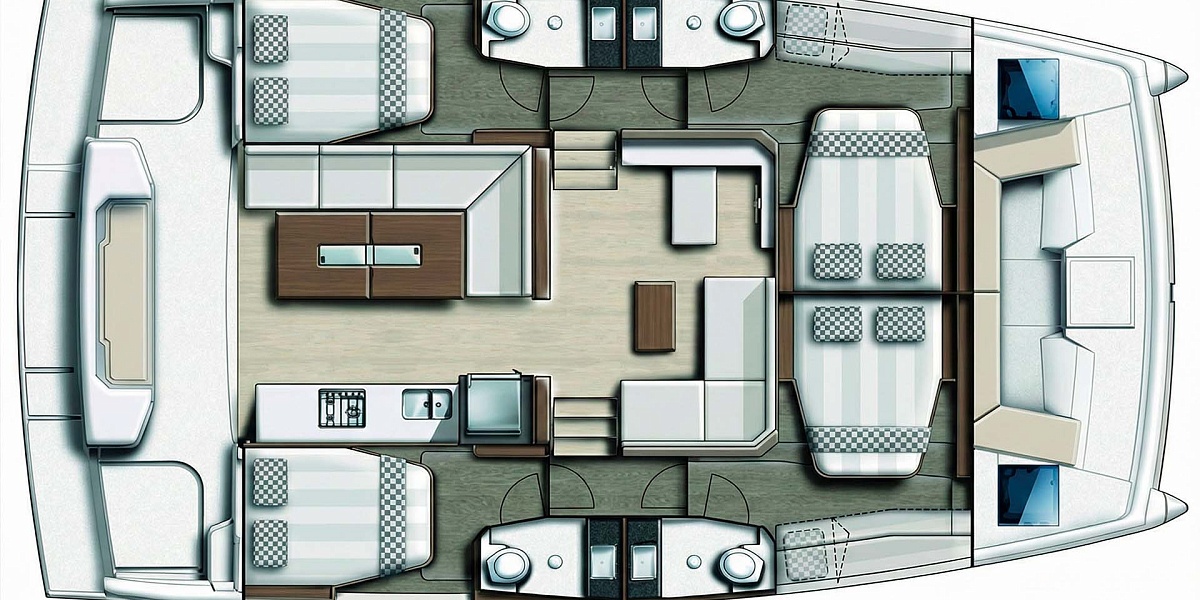 Аренда катамарана Bali Catspace Siva на Пхукете